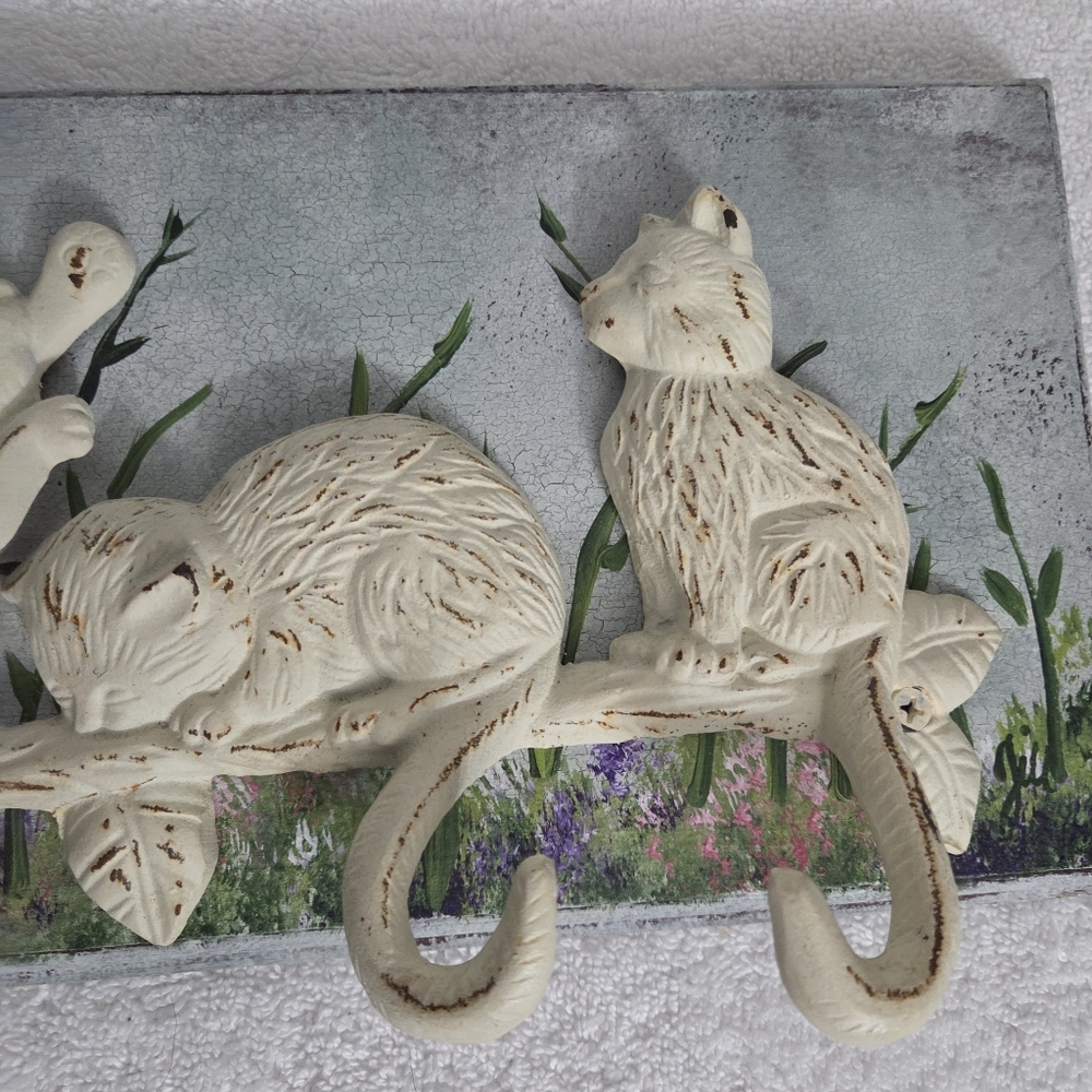 Cat Wall Hook Cat Tails - Wall Decor - Picture 3 of 9